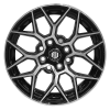 LLANTAS ARO 15X7 4X100/4X114 ET35 GARA FLAT-BM - Imagen 2
