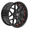 LLANTAS ARO 15X7 4X100/4X114 ET35 GARA B-UC-RED