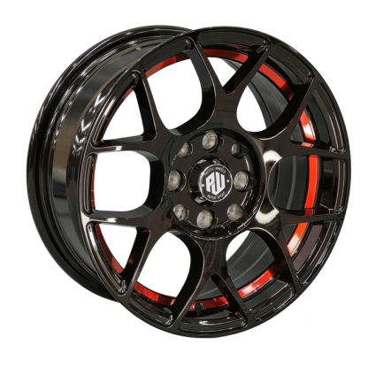 LLANTAS ARO 14X6 4X100/4X114 ET25 SUPERLIGERA B-UC-RED
